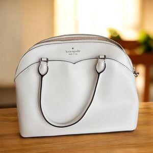 Kate Spade Elegant White Satchel